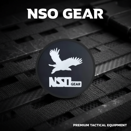 NSO Gear Round Velcro Patch 8cm - Στρογγυλό Σήμα Velcro