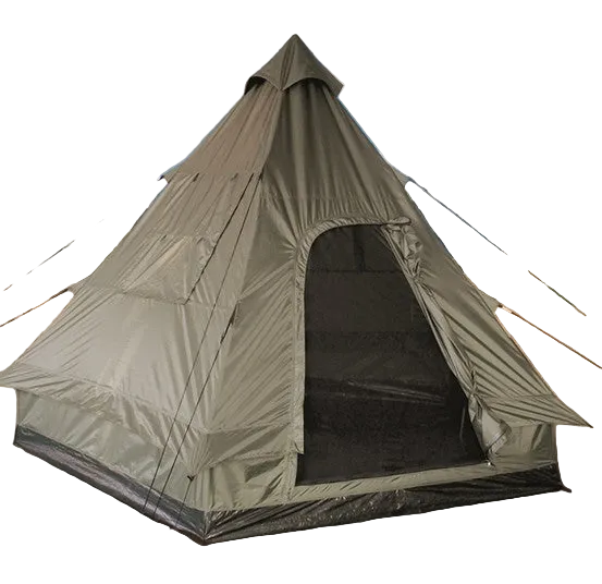 Mil-Tec OD Tent Pyramid Tipi 4-Person - Σκηνή Τιπί 4 Ατόμων