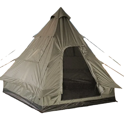 Mil-Tec OD Tent Pyramid Tipi 4-Person - Σκηνή Τιπί 4 Ατόμων