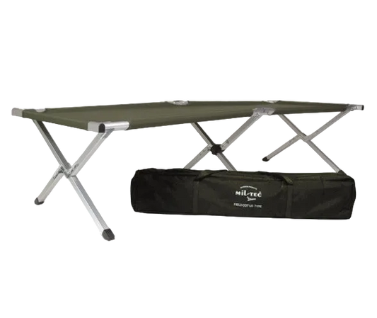 Mil-Tec OD US Style Alum. Folding Cot | Πτυσσόμενο Κρεβάτι Εκστρατείας