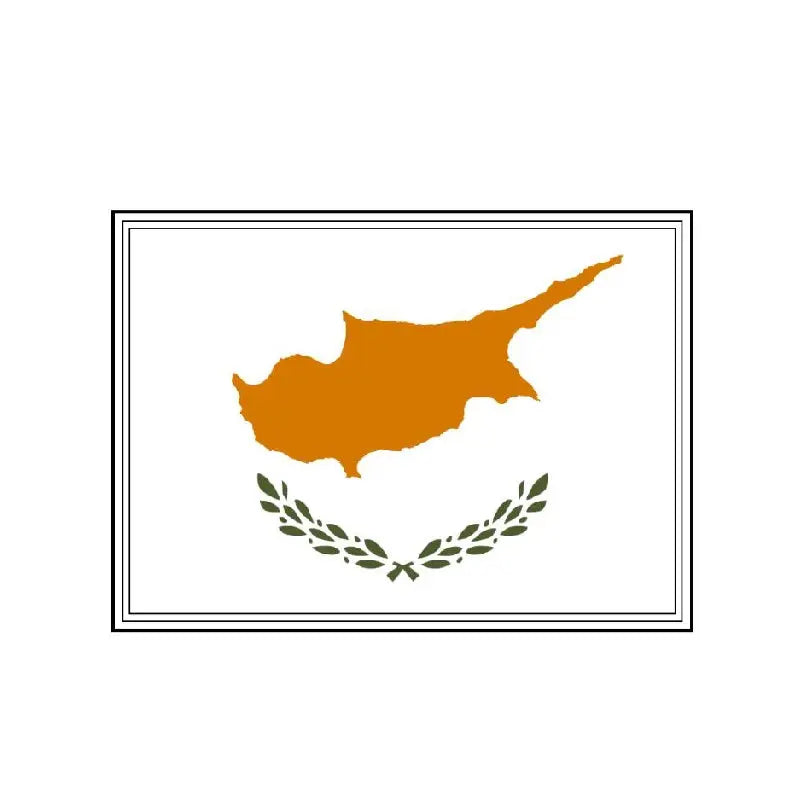 PVC patch Flag of Cyprus NSO Gear Velcro