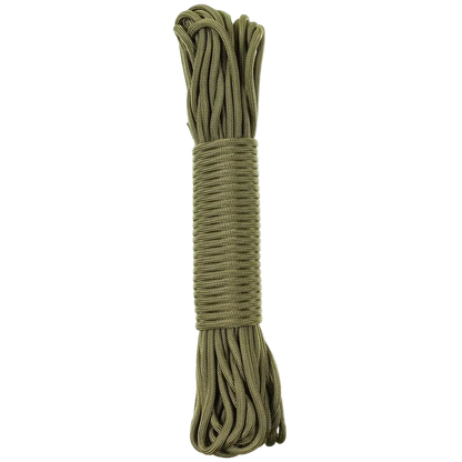 MFH Parachute Cord OD Green 50FT Nylon - Σχοινί Επιβίωσης Paracord Λαδί