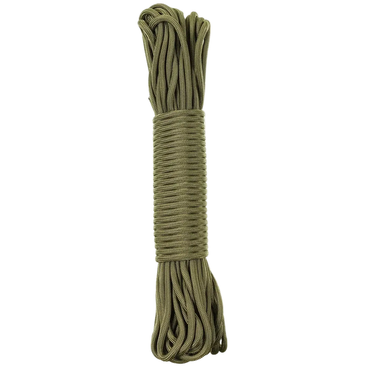 MFH Parachute Cord OD Green 50FT Nylon - Σχοινί Επιβίωσης Paracord Λαδί