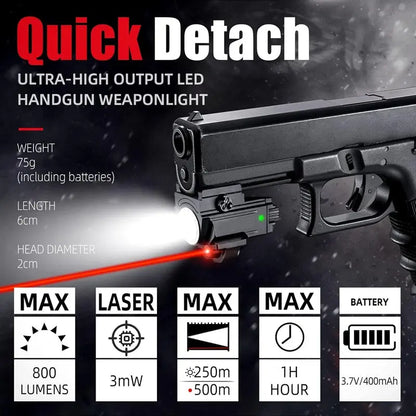 Pistol Tactical Flashlight NSO Gear 
