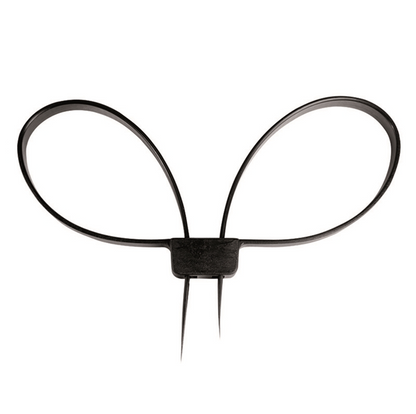 Mil-Tec Black Plastic Handcuffs - Πλαστικές Χειροπέδες Ασφαλείας