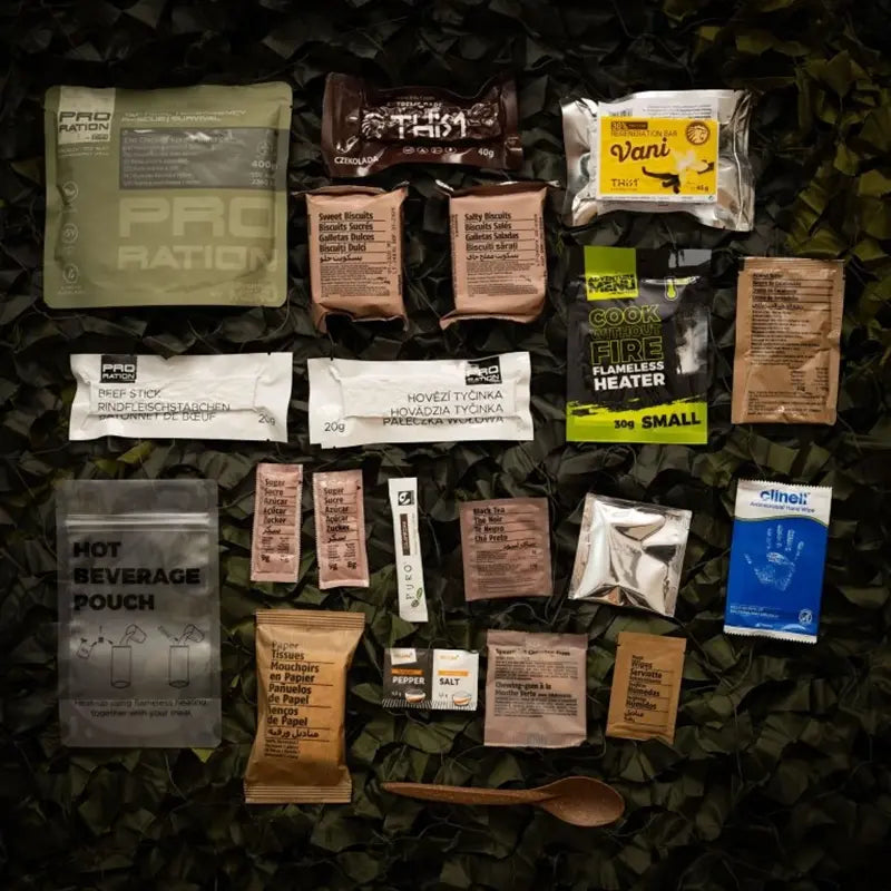 Hot A Rations Pro Ration Ultimate Tactical Rations Half Day - Menu I | 15 Έτη Λήξη ...