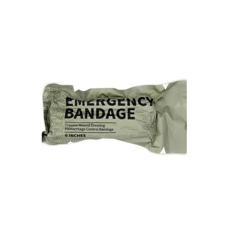 RHINO RESCUE - Israeli Bandage - 6"RHINO RESCUE - Israeli Bandage - 6"
Specifications

Product size: 15cm*3.6m (Cotton pad 15cm*16cm)
Weight: 85 g
Material: 70% Cotton + 10% Spandex + 20% Synthetic FiNSO Gear