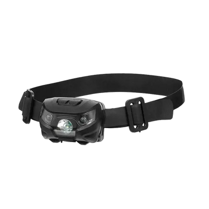 Rechargeable, swivelling headlamp