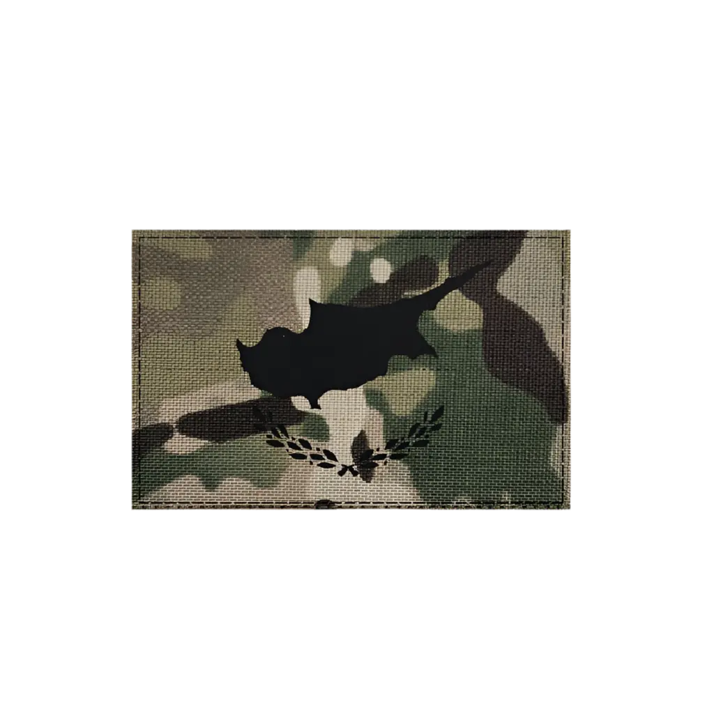 Reflective patch - camo Flag of Cyprus NSO Gear 