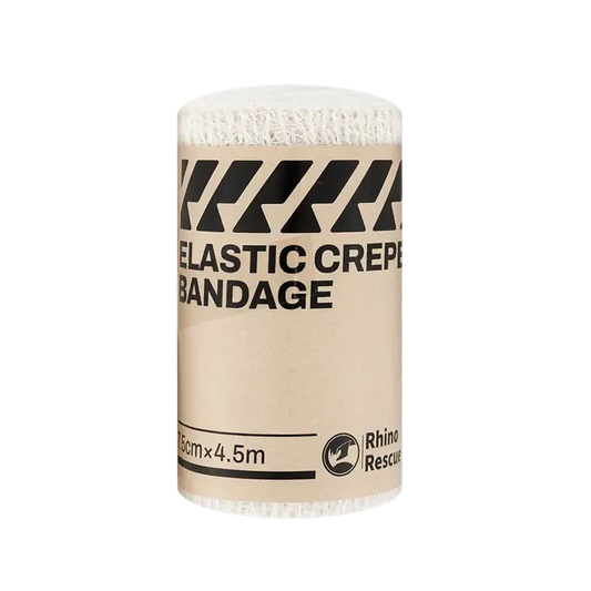 Rhino Elastic Crepe Bandage | Ελαστικός Επίδεσμος Κρεπ 7.5cm x 4.5m (1 Τμχ) - NSO Gear