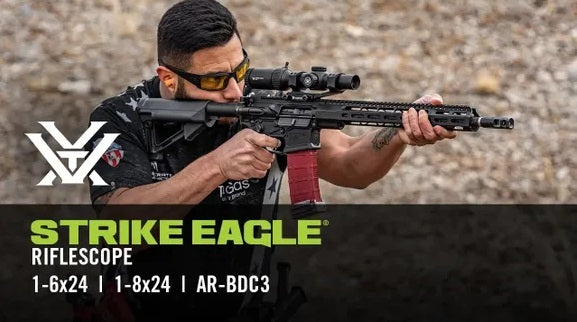 STRIKE EAGLE® 1-6X24 NSO Gear Rifle Scope