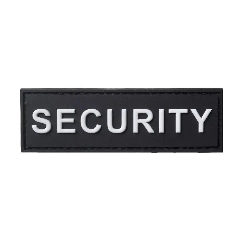 Survivors Security Patch Velcro 3D Black - Τακτικό Patch Ασφαλείας