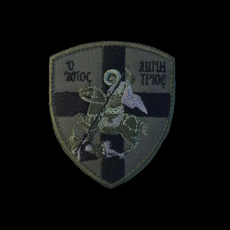 Σήμα Αγίου Δημητρίου με Velcro (Χαμηλής Ορατότητας/Καρδιά) NSO Gear 