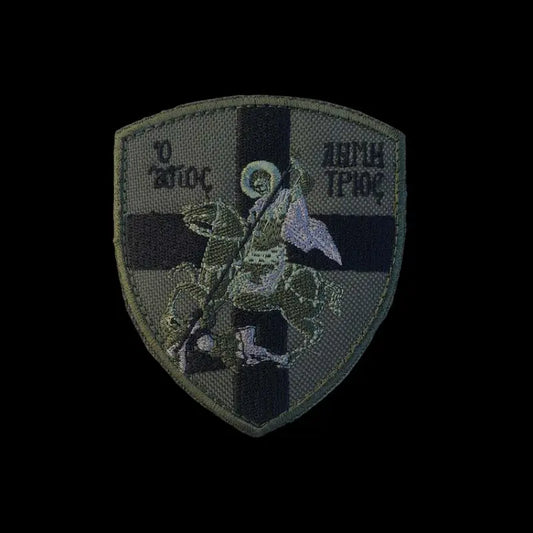 Σήμα Αγίου Δημητρίου με Velcro (Χαμηλής Ορατότητας/Καρδιά) NSO Gear 