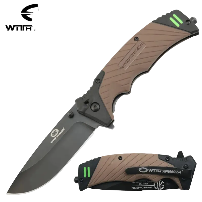 WithArmour Folding Nightingale - Αναδιπλούμενος Σουγιάς 440C Black EDC