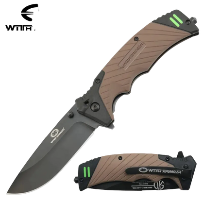 WithArmour Folding Nightingale - Αναδιπλούμενος Σουγιάς 440C Black EDC