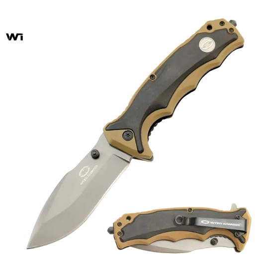 WithArmour Tiger Shark Folding Knife - Αναδιπλούμενος Σουγιάς 440C Black EDC