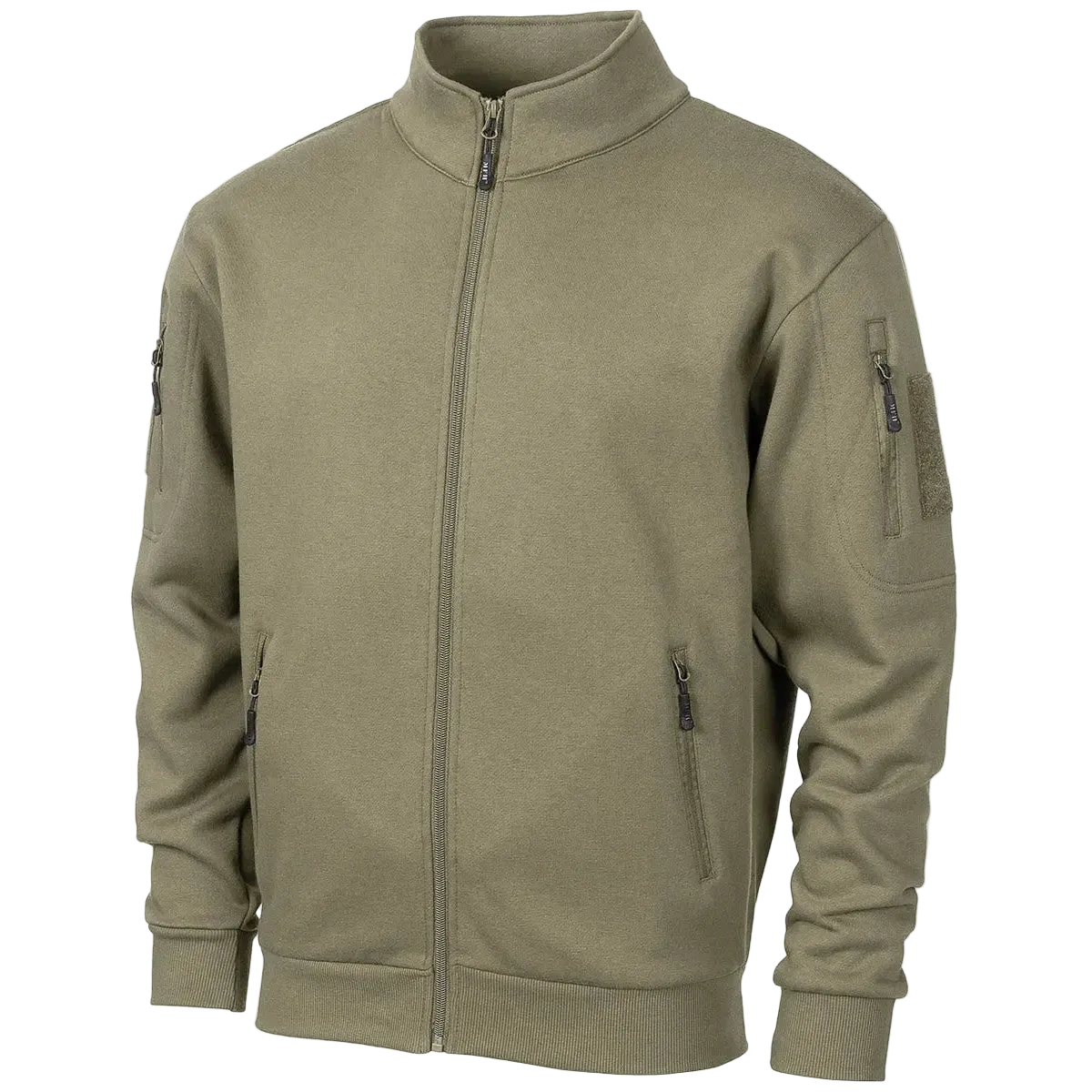 Sweat jacket, "Tactical", OD green