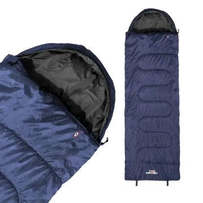 TAC MAVEN Major Sleeping Bag 370gr/m² Midnight Blue - Υπνόσακος Εκστρατείας