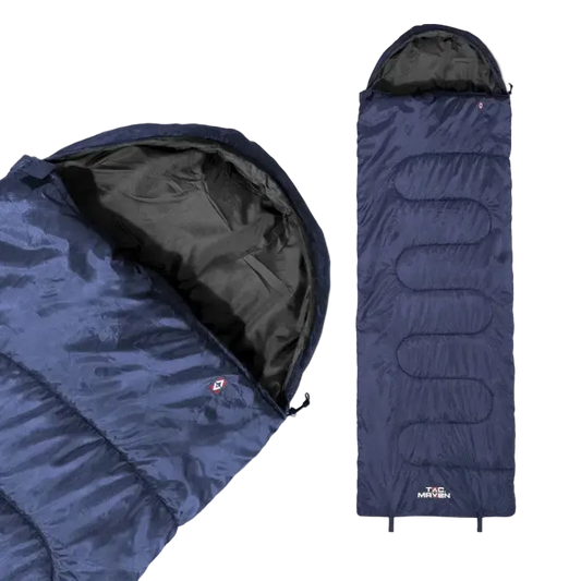 TAC MAVEN Major Sleeping Bag 370gr/m² Midnight Blue - Υπνόσακος Εκστρατείας