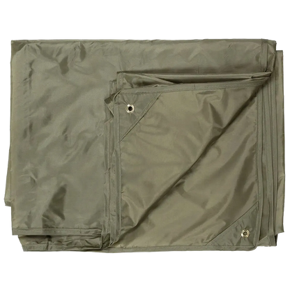 MFH Tarpaulin Tarp OD Green 500x600cm - Πολυχρηστικό Πανί Επιβίωσης XL Λαδί