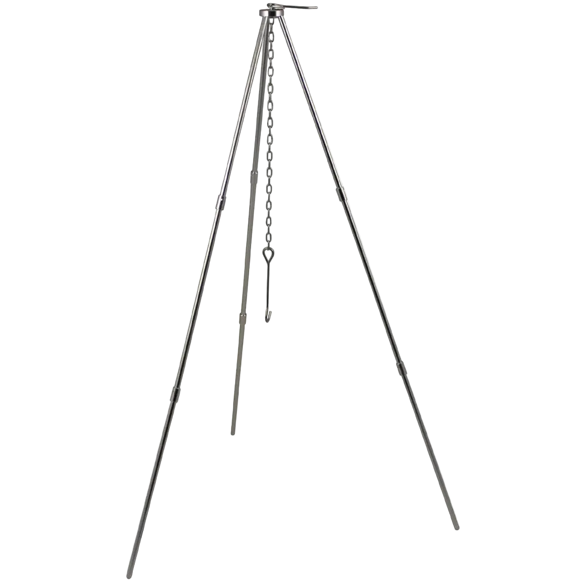 Fox Outdoor Tripod "Trekking" - Αναδιπλούμενο Τρίποδο Μαγειρικής με Αλυσίδα
