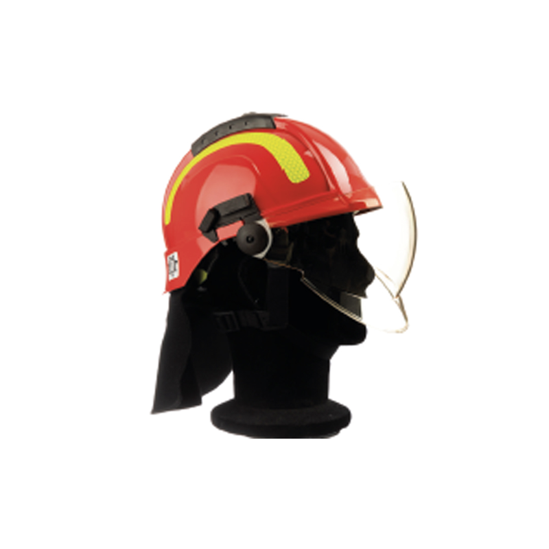 Helmet TYTAN MAX with Visor and Neck Protector NSO Gear Helmet