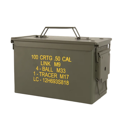 Mil-Tec US OD M2A1 Cal. 50 Ammo Box Steel - Μεταλλική Θήκη Αποθήκευσης