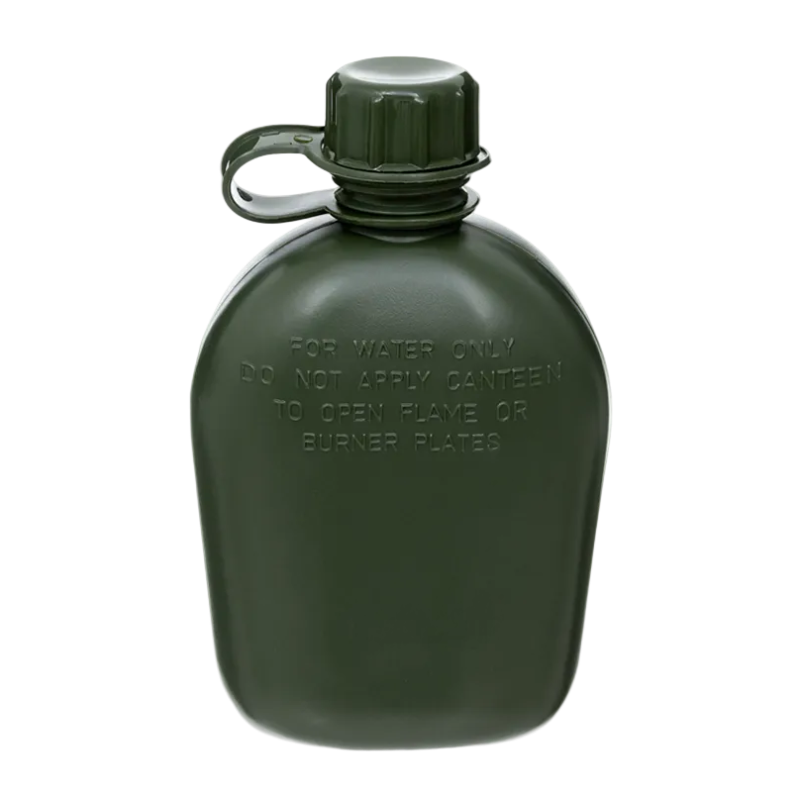 MFH US Plastic Canteen OD Green 1L | Υδροδοχείο Στρατού US Army