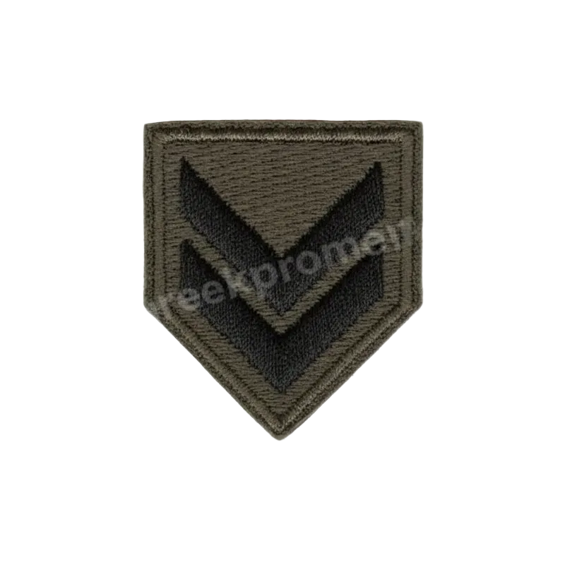 GreekForces Πέτου Λοχία Πράσινο Χαμηλής Ορατότητας - Subdued Rank Patch Sergeant