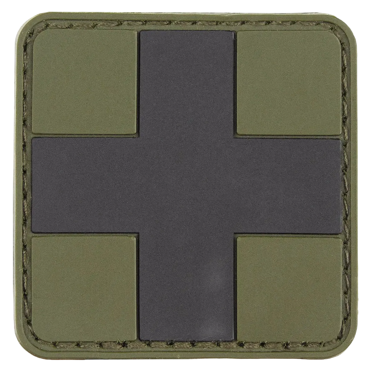 MFH Velcro Patch First Aid 3D OD Green/Black 5x5cm - Αυτοκόλλητο First Aid Tactical