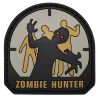 MFH 3D Velcro Patch "Zombie Hunter" - Τακτικό Σήμα Velcro