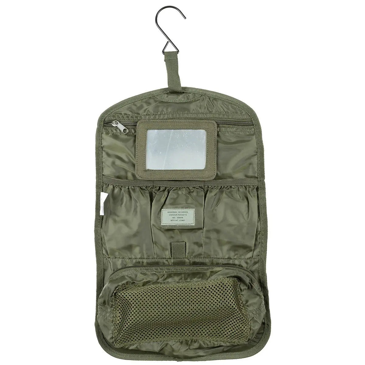 Washbag, OD green, rollable NSO Gear Toiletry Bags
