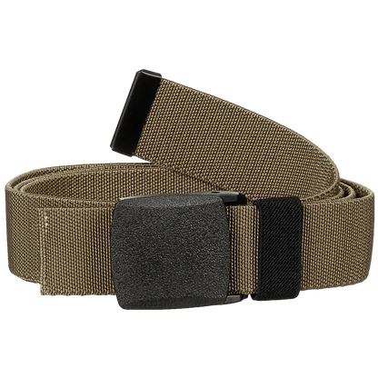 Web Belt, "Tactical Elastic", coyote tan, ca. 3,7 cm