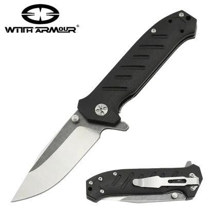 WithArmour Shooter Folding Knife - Σουγιάς EDC 440C Flipper G10