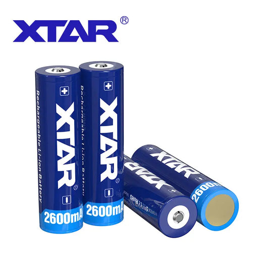 XTAR 18650 Rechargeable Battery – 4.5A Max Discharge, High Capacity Li-ion NSO Gear 