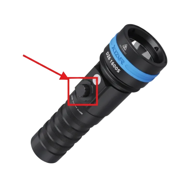 XTAR D26 1600S Switch - Ανταλλακτικό Διακόπτη για Φακό Κατάδυσης XTAR DH1