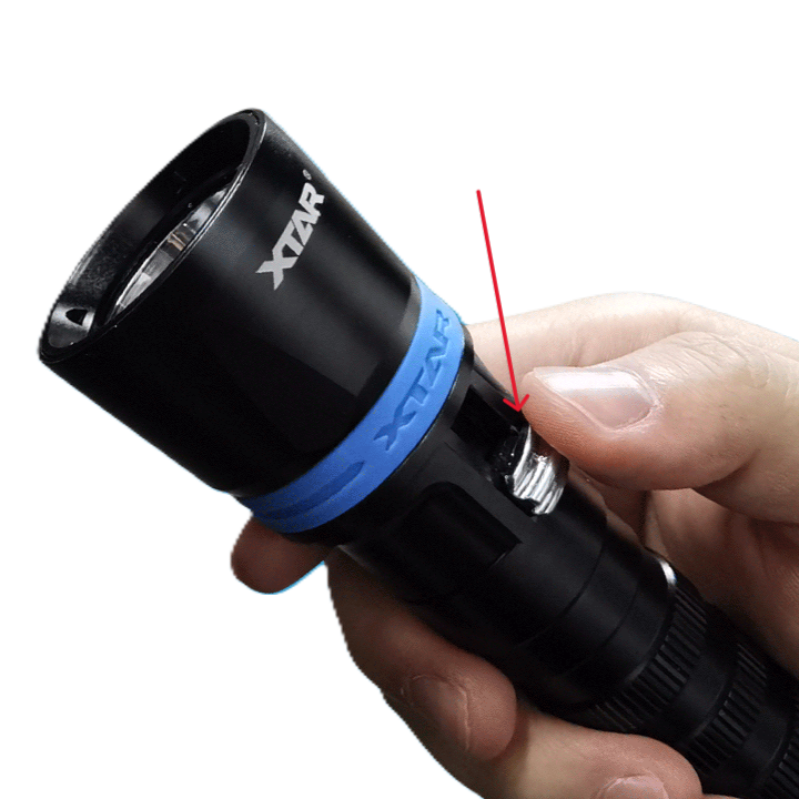 XTAR DS1 Accessories - Magnet Switch, Glass, Driver, Lamp, O-ring - Αξεσουάρ Diving Light