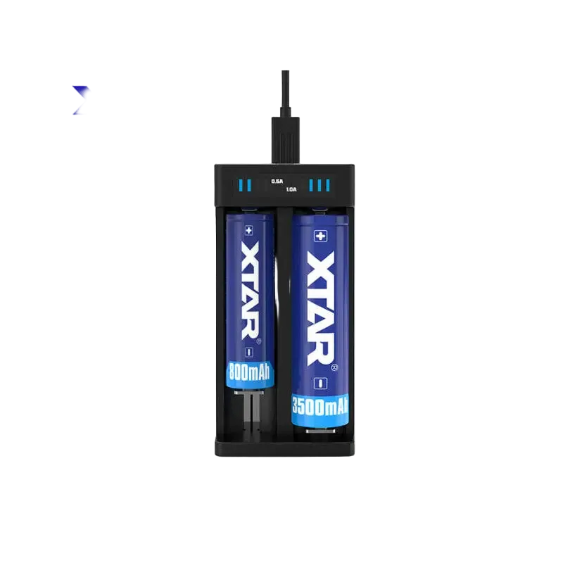 XTAR MC2 Plus 2-Slot Battery Charger - Φορτιστής Μπαταριών Li-ion
