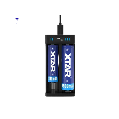 XTAR MC2 Plus 2-Slot Battery Charger - Φορτιστής Μπαταριών Li-ion