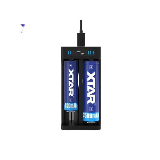 XTAR MC2 Plus 2-Slot Battery Charger - Φορτιστής Μπαταριών Li-ion