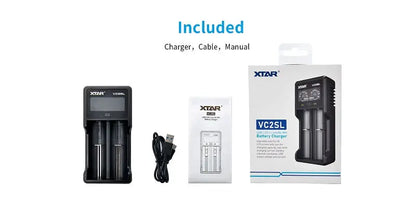 XTAR VC2SL Charger NSO Gear battery charger