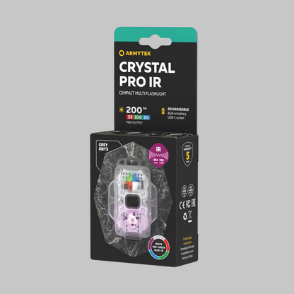 Συσκευασία Armytek Crystal Pro IR Grey