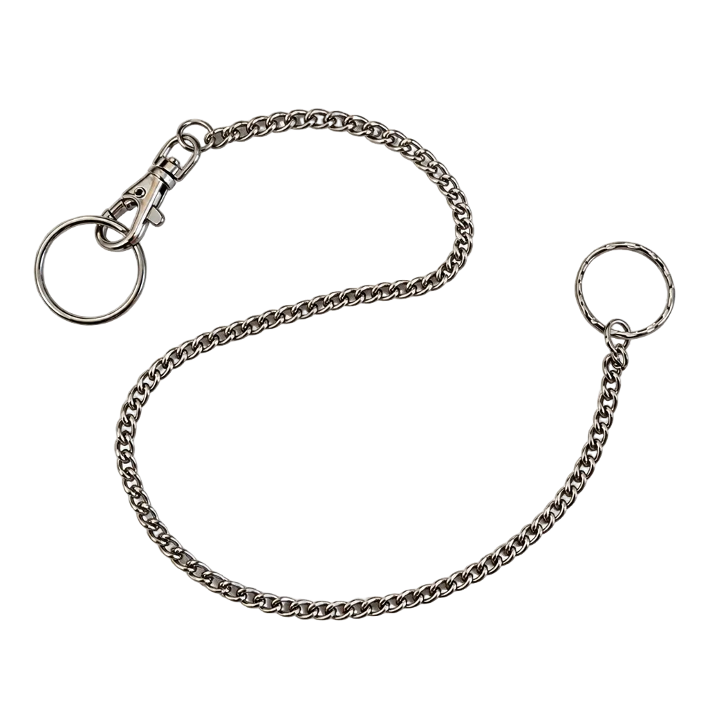 Metal Key & Whistle Chain - Μεταλλική Αλυσίδα για Κλειδιά και Σφυρίχτρα