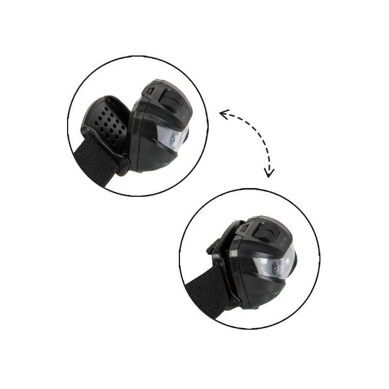 BLACK MIL-TEC® HEAD LAMP (CREE XPE) NSO Gear head light