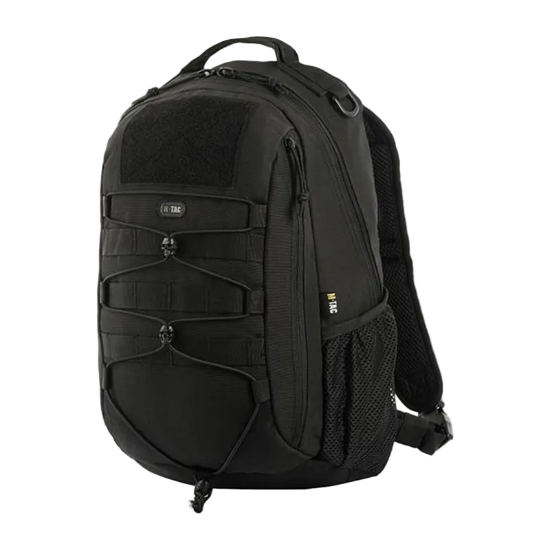 M‑Tac - Urban Line Force Pack Backpack – Everyday & Tactical Backpack (Black) NSO Gear Backpacks