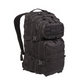 MIL-TEC BLACK BACKPACK US ASSAULT SMALL NSO Gear Backpacks
