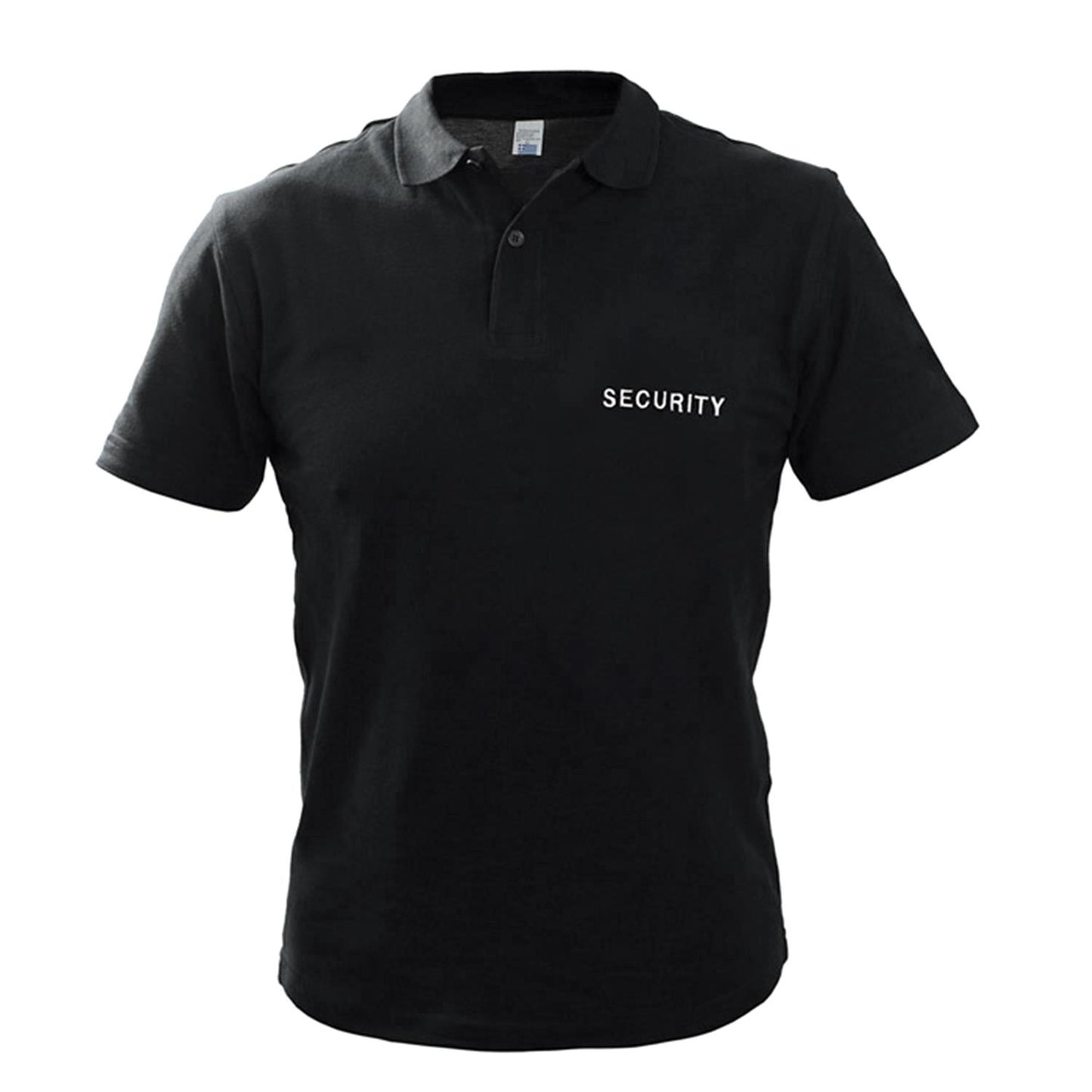 Survivors Polo Shirt Security Embroidery Black | Μπλουζάκι Πόλο SECURITY Κέντημα