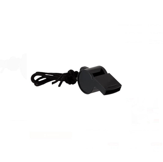 Σφυρίχτρα Προπόνησης Μαύρη με Κορδόνι NSO Gear whistle