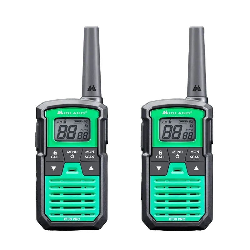 Midland XT30 Pro Two Way Radio - Walkie Talkies (Pair)